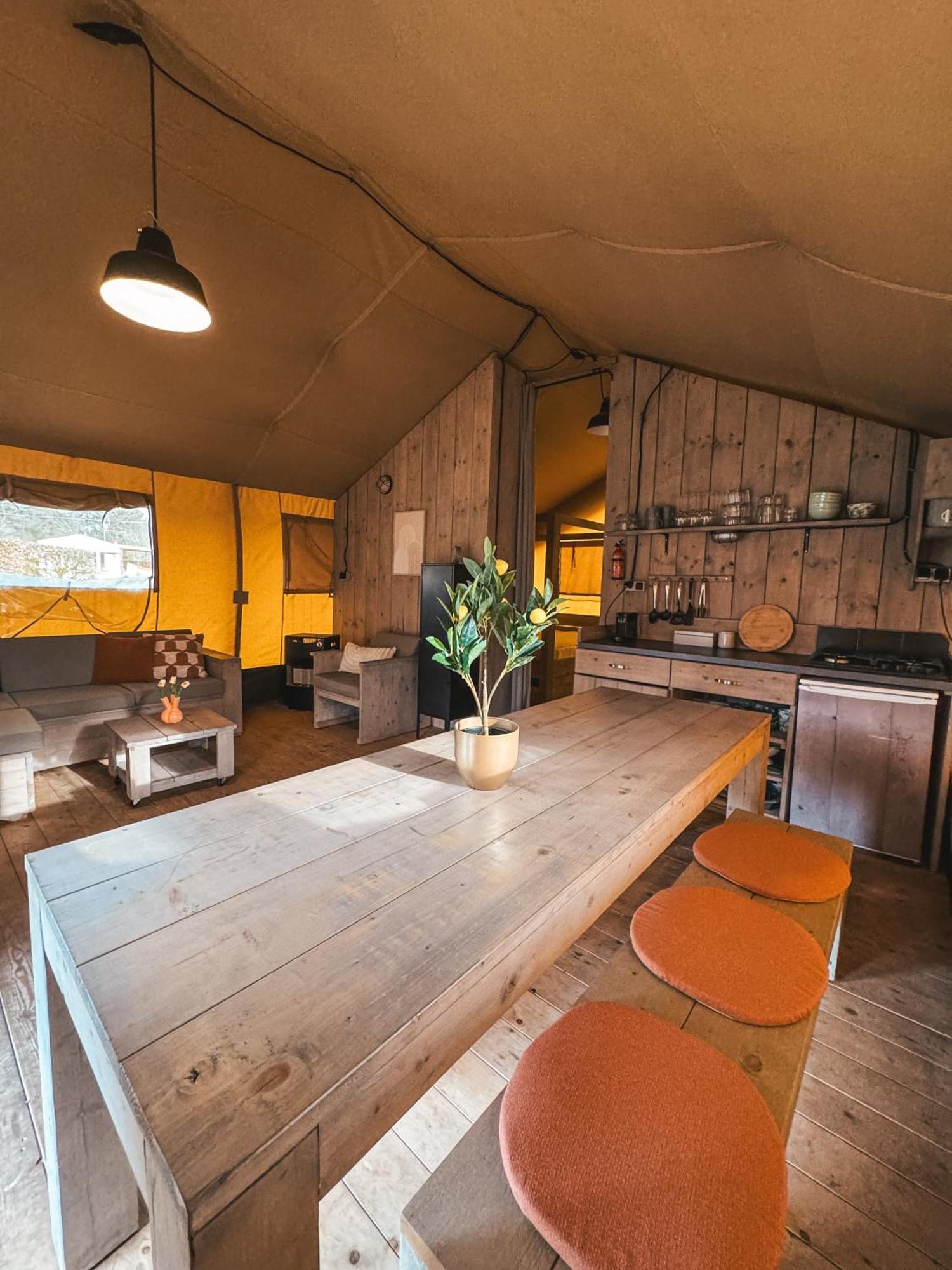 Glamping Holten Luxe Safaritent 2 Exterior photo