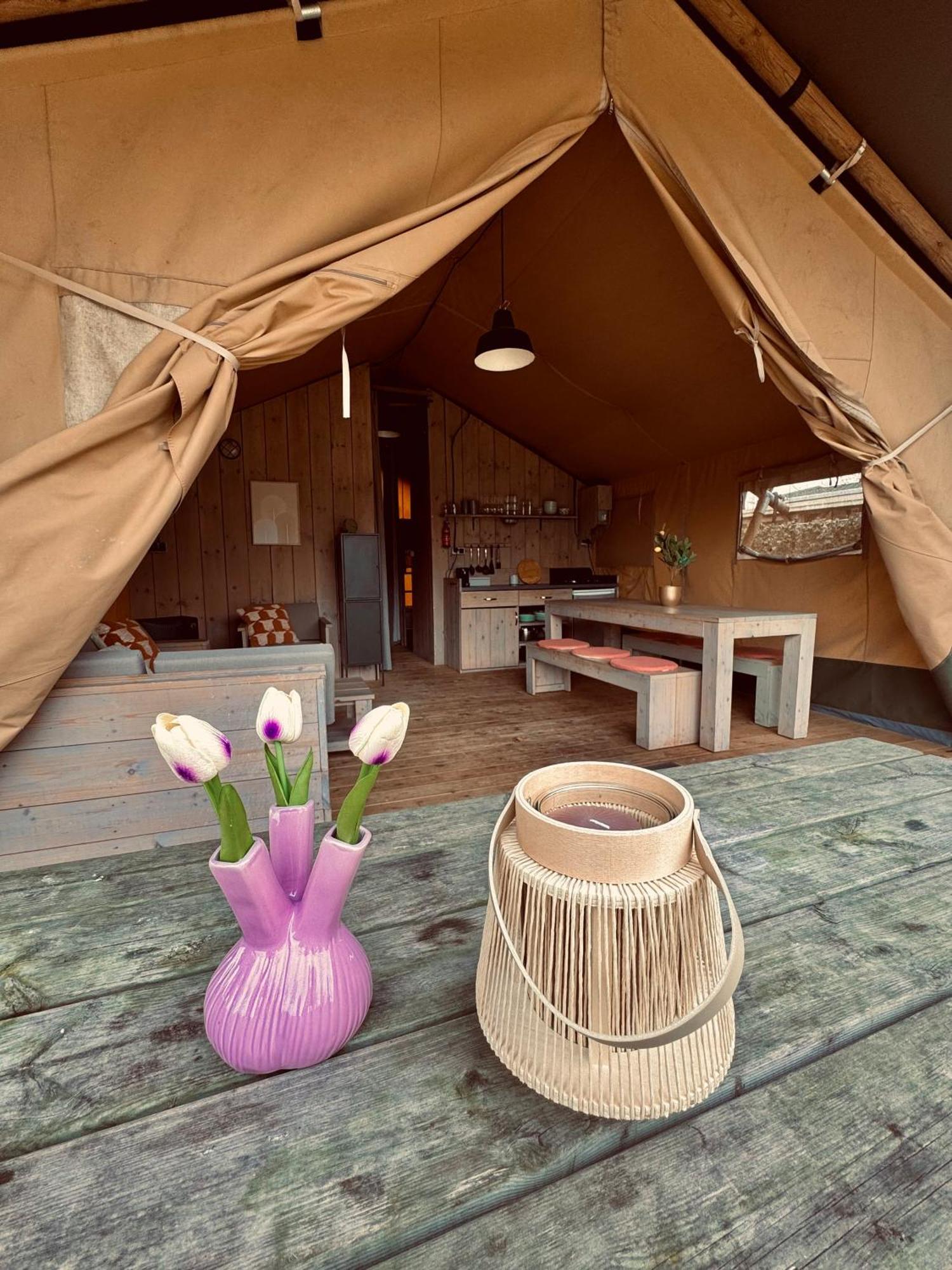 Glamping Holten Luxe Safaritent 2 Exterior photo